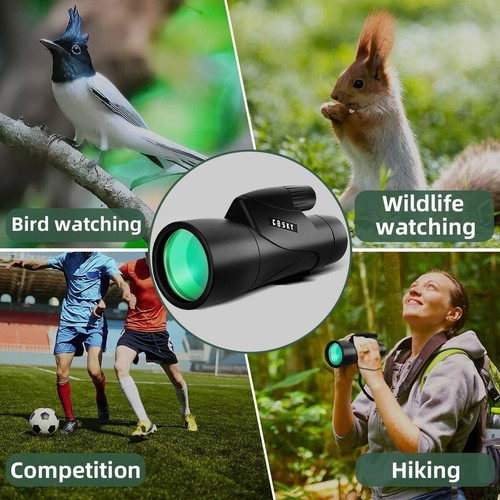 Lightweight Waterproof Monocular with 15x55 Magnification for Outdoor Adventures - Picture 10 of 10