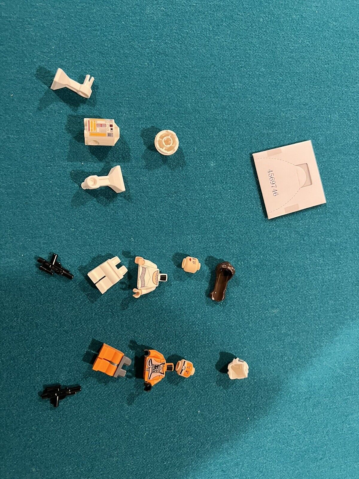LEGO Star Wars Y-Wing Star Fighter (9495) Mini-figures Lot Only-Never Assembled
