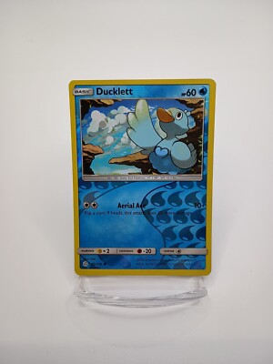 Pokemon TCG - Ducklett 59/236 Reverse Holo - Sun & Moon - Cosmic Eclipse 
