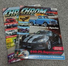 * CHROM & FLAMMEN * Nr. 8/2014 + Nr. 11/2014 * Chevy Apache + Studebaker Woody *