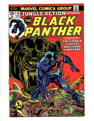 JUNGLE ACTION #10  VF/NM 9.0  KING CADAVER IS DEAD AND LIVING IN WAKANDA''