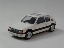 Targa Metallo Retro Peugeot 205 GTI, 20x30 Cm, Con 4 Fori Da 5 Mm Per Fissaggio A Parete