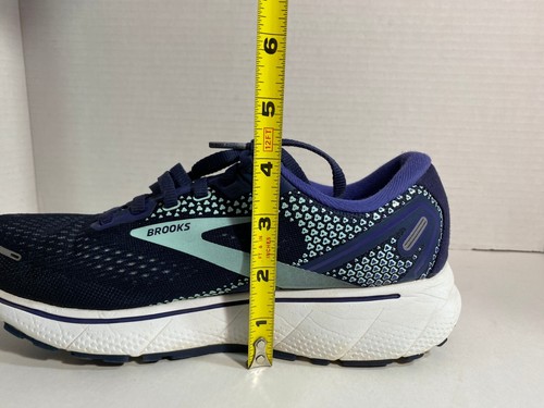 Brooks Ghost 14 Running Shoes Women's Size 7 Medium Blue - Picture 16 of 17