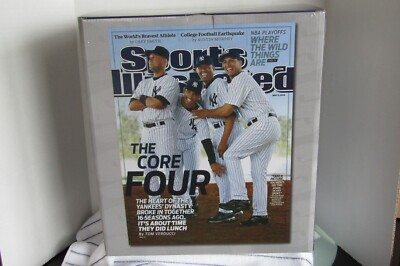 NY Yankees The Core Four Sports Illustrated Cover Bobblehead - Jeter/Posada/...