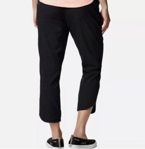 Nuovo con etichette / $45 ~ Columbia Tamiami Pull-on Capri / Nero / Large (funziona alla grande) - Foto 3 di 5