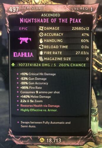 Tiny Tina's Wonderlands LEVEL 1 MODDED GEAR ⭐️ Articoli GodMode (PS4/5 | XBOX | PC) - Foto 138 di 207