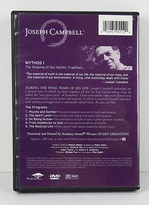 (未使用･未開封品)Joseph Campbell: Mythos [DVD] Amazon.com: JOSEPH CAMPBELL: MYTHOS THE COMPLETE SERIES DVD
