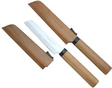 KANETSUNE Fruit Knife 88mm 420J2 Kamagata Blade Wild Cherry Wood Handle KC-076