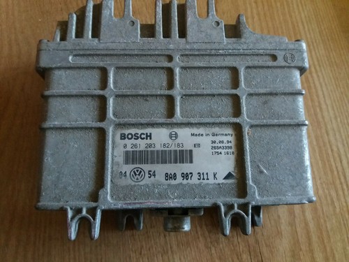 VW Motorsteuergerät Steuergerät 8A0907311K / 0261203182/183