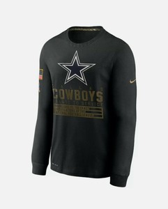 dallas cowboys salute to service long sleeve
