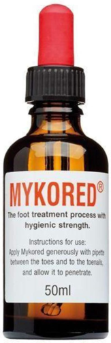 Mykored Nail Tincture Athlete's Foot Verrucae Fungal 50ml - Picture 1 of 2