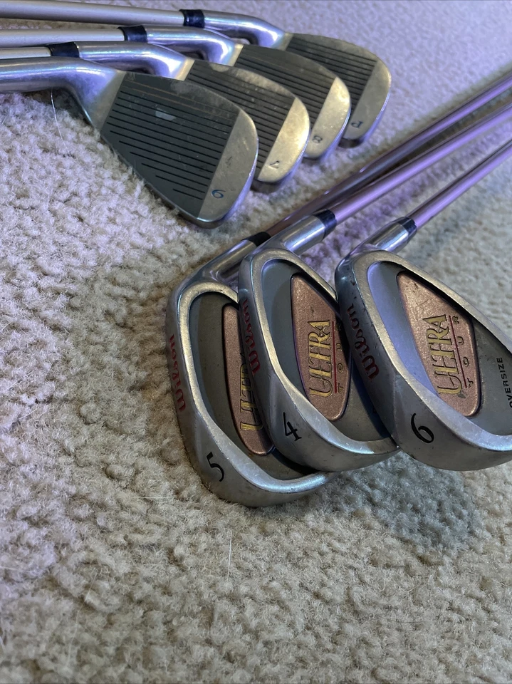 7-Wilson 3 Ultra Tour cuña de gran tamaño grafito 4,5,6,4 ejes ultra carbono P,7,8,9 Foto 2 de 4