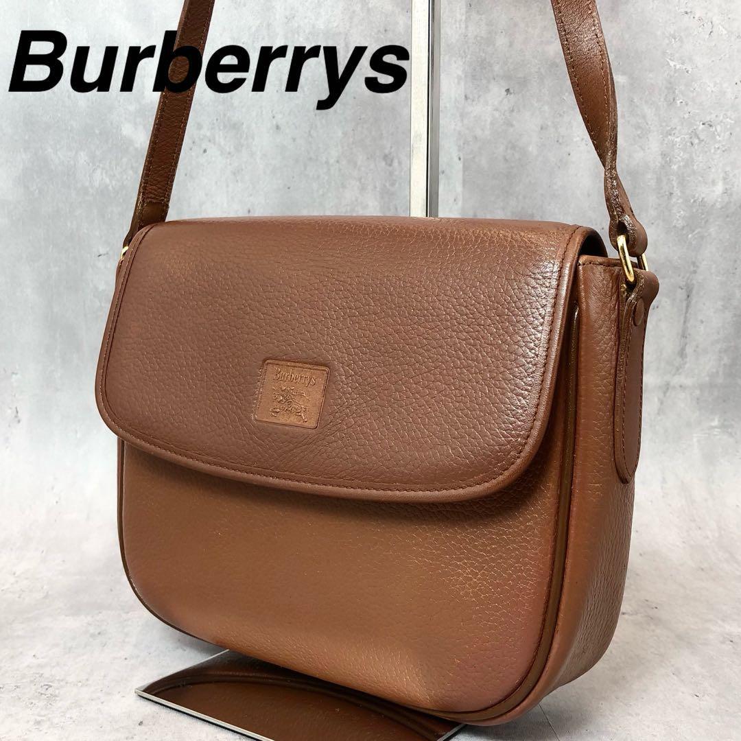 Kiwami Burbarrys Shoulder Bag Nova Check Brown
