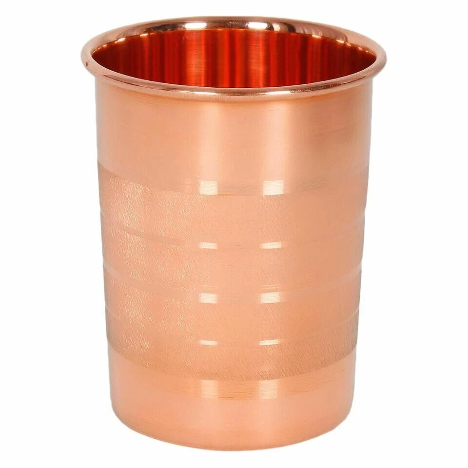 Pure Copper Water Pitcher with 2 Tumbler Each For Health Yoga Benefits 1.5L+300M - Image 4 of 4