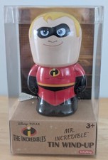 Disney Pixar The Incredibles Tin Wind-Up 4" MR. INCREDIBLE New in original box