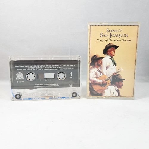 Sons of the San Joaquin - Songs of the Silver Screen Cassette Tape WB Western - Picture 11 of 11