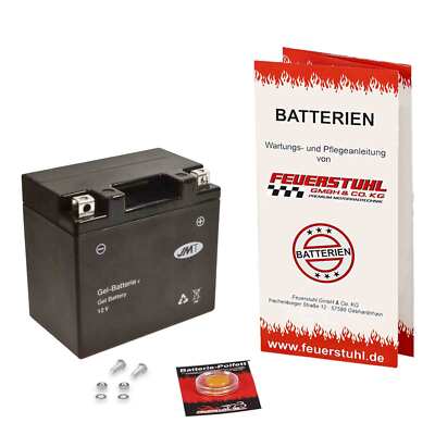 Batterie GEL Yamaha Delight 125, 2017-2020, SED5, wartungsfrei, inkl 7,50  Pfand