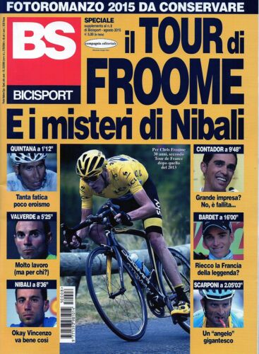 BS Bicisport 2015 8#Tour de France, Chris Froome,Nibali,Contador,Qintana,ppp - Picture 1 of 1
