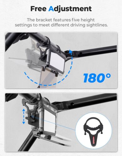 Espejo retrovisor UTV con parasol plegable para Polaris RZR PRO XP 4 1000 Turbo S - Imagen 3 de 9