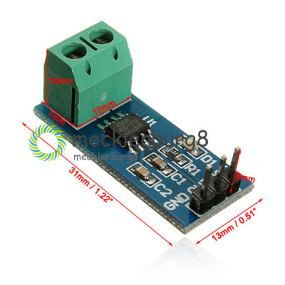 10PCS 20A ACS712 Module Measuring Range 5V Current Sensor Hall Board for Arduino