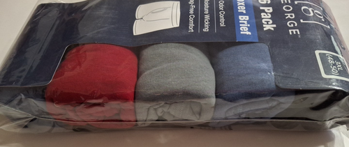 George Herren 6er Pack Boxershorts versch. Größen NEU Einfarbig Regular Leg Baumwolle - Bild 8 von 13