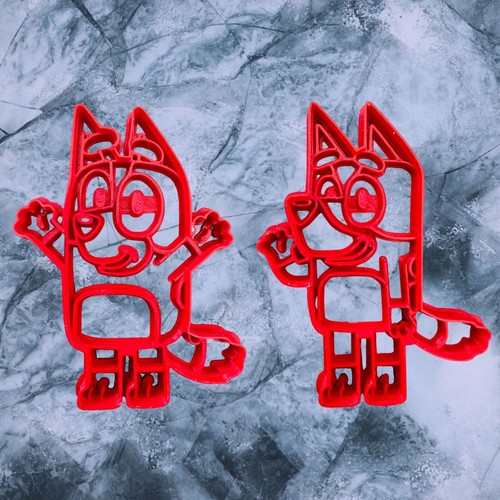 Bingo & Bluey Heeler Stempel & Ausstecher Fondant Debosser Cupcake Glasur Keks - Bild 2 von 3