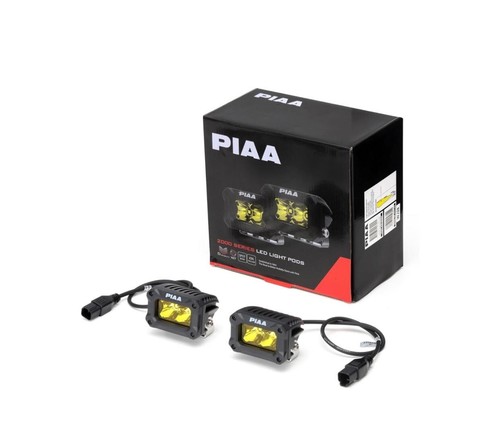 PIAA Retrofit Light LED Yellow 12V 5600K 9.2W IPX7 DKCL204 2set For Fog Light - Picture 2 of 7