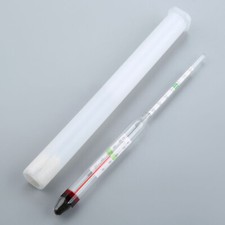 Professional Aquarium Glass Float Hydrometer  Thermometer Salt Marine Fish Tool