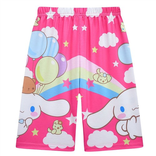Cinnamon dog 3-10-year-old girls' sleepwear set, boys' short sleeved casual set - Picture 19 of 26