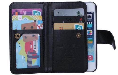 Billetera Apple iPhone 6/6s / con soporte de teléfono desmontable / vendedor del Reino Unido - Imagen 6 de 6