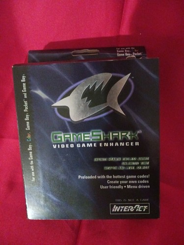 GameShark for Nintendo Game Boy Color - BOX and manual ONLY - NO GAME cartridge