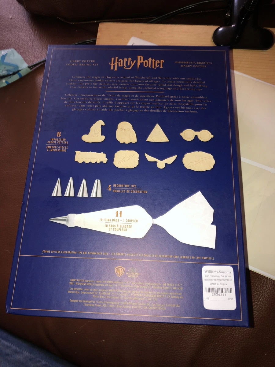 Williams Sonoma Harry Potter Cookie Cutter Set New