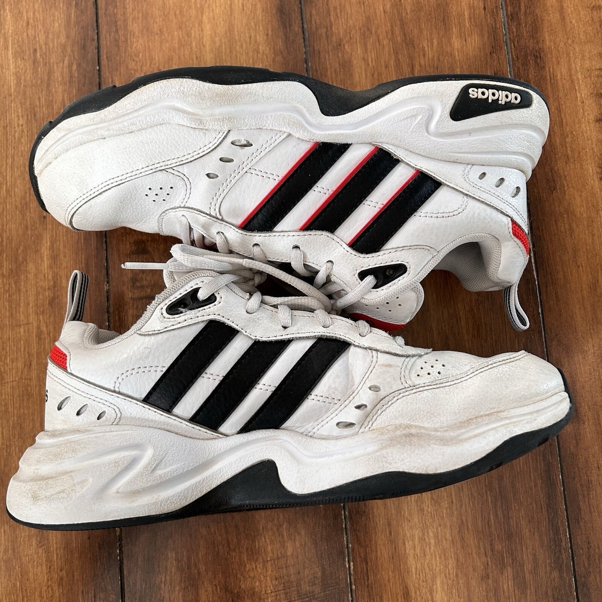Adidas Mens Strutter EG2655 White Casual Shoes Sneakers Size