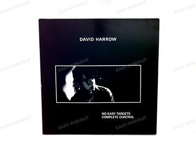 David Harrow - No Easy Targets / Complete Control Europe Maxi 1984 .