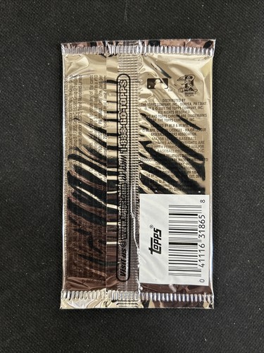 2001 Topps Chrome Series 2 Hobby Baseball Sealed (1) PACK From Box Pujols RC - Picture 3 of 4