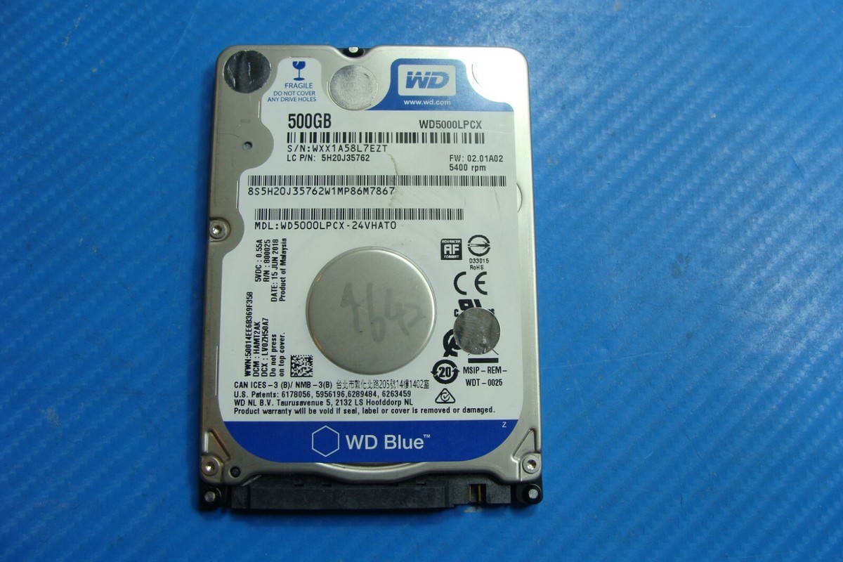 HP 15-db0011dx WD Blue 500GB SATA 2.5