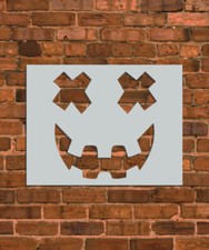 Halloween Pumpkin Carving Scary Stencil