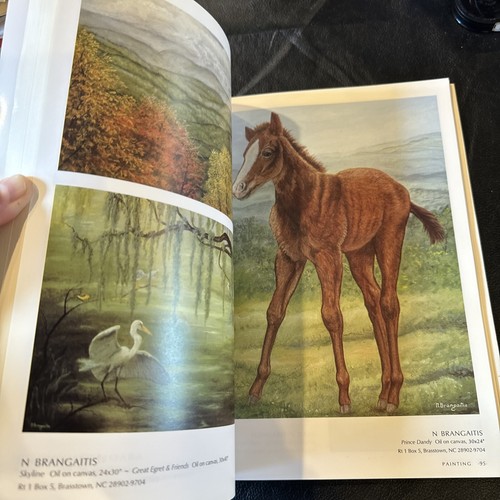 Vintage Encyclopedia Of Living Artists Book EUC - Picture 20 of 24