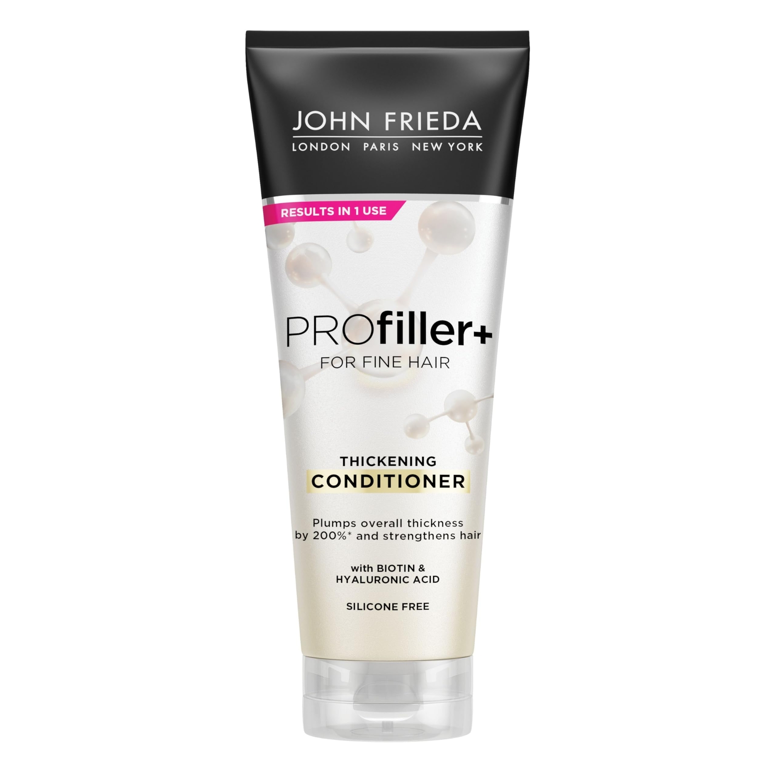 John Frieda PROfiller+ Thickening Conditioner for 250 ml (Pack of 1), White - Image 3