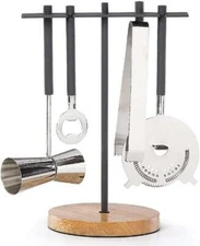 Dansk ~  Moby 5 piece Bar Tool Set ~ 10.5" New in BOX