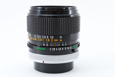 Canon FD 28mm f2 S.S.C SSC Wide Angle MF Lens in BOX [Rare