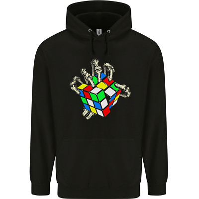 Skelett Hand mit Retro Puzzle 80er Kinder Kids Hoodie