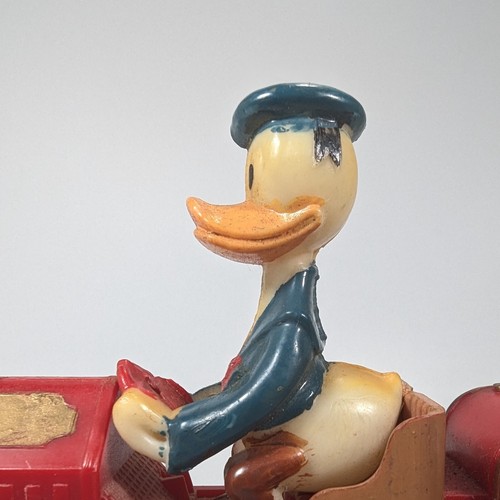 Vintage Marx Toys Stutz Bearcat with Donald Duck - Tin Friction Toy - 1960s READ - Picture 2 of 11