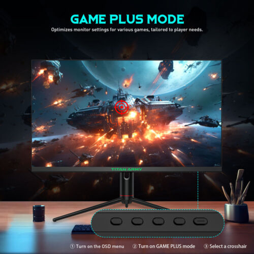 P32A2S2 Gaming Monitor 2560x1440 QHD FAST IPS Panel 240Hz 1ms GTG HDR400 PIP/PBP - Bild 18 von 24