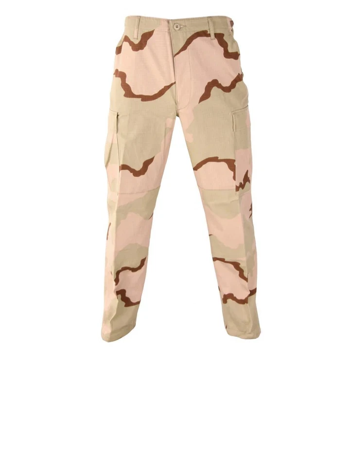 ARMY BDU PANTS Desert Six Colors CAMOUFLAGE Cargo 6 Pockets Size 3XLarge  47-51