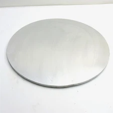 18" diam Aluminum ROUND Bar .35" Long DISC**review description* sku 197190