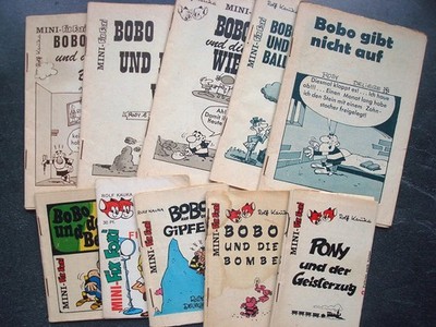 Auswahl:  Mini-Fix und Foxi  Mini-Comics 1960er, Bobo, Pony