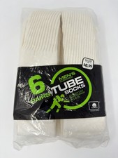 VTG Woolworth Men's Scrimmage Tube Socks Over The Calf Terry Cushion Sz 10-13