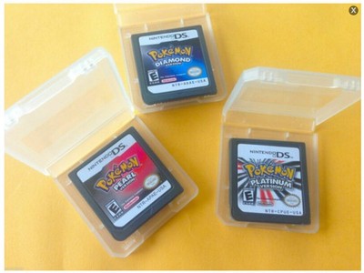Video Game Diamond Pearl Platinum DS Cartridge Tested US Version