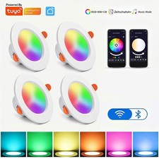 1-20X LED Einbaustrahler Bluetooth RGB+WW+CW ...